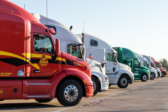 Fleet of trucks managed by Toll Optics